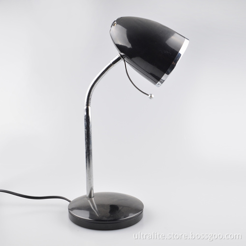 Lite Metal Desk Lamp Flexible Neck Eye-care Base Lamp For Student On Line Switch